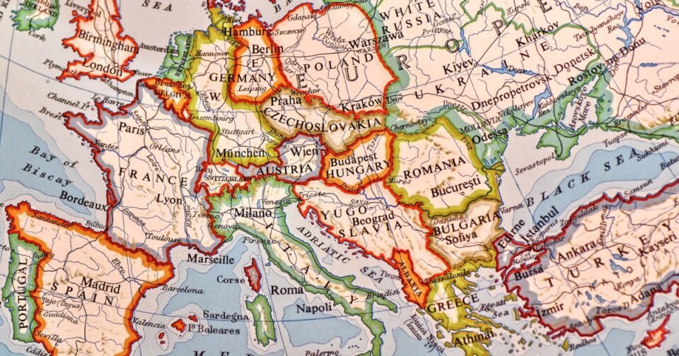 Euroopa Kaart. Pixabay.